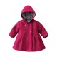 Olivia Hooded Winter Coat - Rose Pink